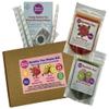 Fruity Rose with Kiwi Popping Bobas Bubble Tea Kit 3 to 6 Drinks view 1