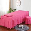 1 Piece Massage Table Linens, Massage Table Bed Sheet, Washable Bedspreads Bed Skirt, Bedskirt Spa Massage Bed Cover with Hole (Color : O, Size : 60x180cm) (I 60x180cm) view 1