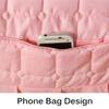 3pcs Bedding Set for Massage Table, Washable Pad Cover Bed Sheet Bed Skirt Table Skirt Bed Linens Sheets Bedspread Massage Spa Pillowcase (Color : Purple, Size : 190x70cm) (Purple 185x70cm) view 4