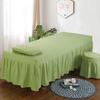 1 Piece Massage Table Linens, Massage Table Bed Sheet, Washable Bedspreads Bed Skirt, Bedskirt Spa Massage Bed Cover with Hole (Color : O, Size : 60x180cm) (G 70x185cm) view 1