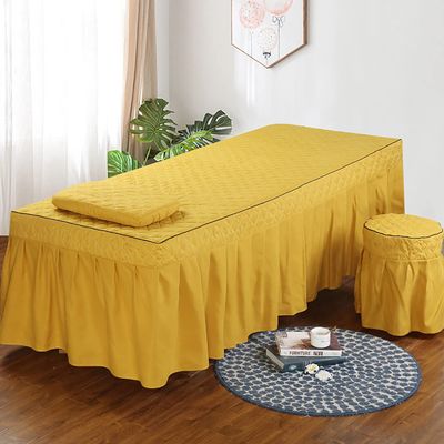 1 Piece Massage Table Linens, Massage Table Bed Sheet, Washable Bedspreads Bed Skirt, Bedskirt Spa Massage Bed Cover with Hole (Color : O, Size : 60x180cm) (N 60x180cm)