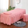 1 Piece Massage Table Linens, Massage Table Bed Sheet, Washable Bedspreads Bed Skirt, Bedskirt Spa Massage Bed Cover with Hole (Color : O, Size : 60x180cm) (L 80x190cm) view 1
