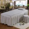 1 Piece Massage Table Linens, Massage Table Bed Sheet, Washable Bedspreads Bed Skirt, Bedskirt Spa Massage Bed Cover with Hole (Color : P, Size : 70x190cm) (A 80x190cm) view 1