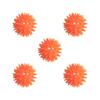 5 Set of Spike Massage Ball Exercise Foot Massage Ball for Back Hand Palms Feet Soles Orange, 6 cm view 1
