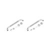2 Set Grab Bars Easy Installation Metal Shower Handle for Bathtubs Toilet Bathroom 25Tube 53 cm view 1