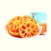 Chinese specialty spicy golden needle mushroom 5 packs, ready to eat when opened, spicy snacks, vegan, snack food, delicious snacks, nostalgic snacks, (Braised Lotus Root Slices with Sauce,20 packs) view 1