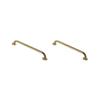 2 Set Grab Bar Stainless Steel Bathroom Bathtub Grab Hand Rail Towel Bar 50 cm, Gold view 1