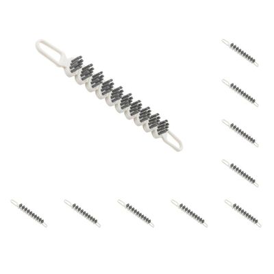 10 set of Flexible Crevice Brush for Kitchen Sinks Bendable Stoves Countertop Scrubber