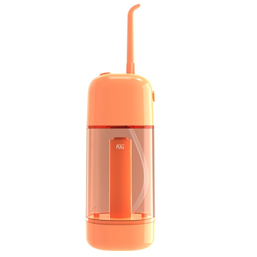 Manual Air Pressure Water Flossers for Teeth Non-Electric Portable Oral Irrigator Cordless Nozzle Can Be Stored Travel Water Flosser
