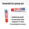 Travel Mini Size Portable 3gram /0.1ounce Portable Toothpaste for Outdoor Hotel Personal Teath Care 50Pieces view 4