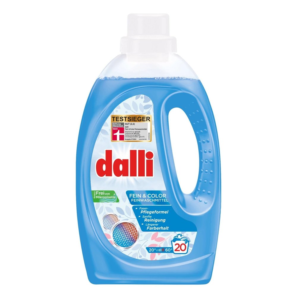Dalli Fein & Color Liquid Detergent 1.1 L 27 Washes