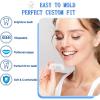 Temporary Dentures Silicone 2 Pairs Instant Veneers Dentures, False Teeth Set Smile Veneers Teeth Top and Bottom, Teeth Covers Whitening Artificial for Men and Women view 2