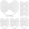 10 Pack Pads Tens Electrode Pads, Butterfly Double Line Tens Pads Self-Adhesive Reusable Electrode Pads with Plug 2.0MM Tens Pads Replacement for Home Use, 6.59.5CM view 1