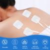 Tens Pads, 20 Pack Pads Tens Electrode Pads, Self-Adhesive Reusable Electrode Pads with Plug 2.0MM Tens Pads Replacement for Home Use, 44CM view 2