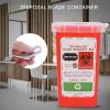 Disposal Blade Container, Barbershop Shaving Knife Collect Box, Hair Salon Storage Box, Chemical Resistant Container, Blade Box, For Home And Salon (LIZEALUCKYrqAZ4aU-12) view 2