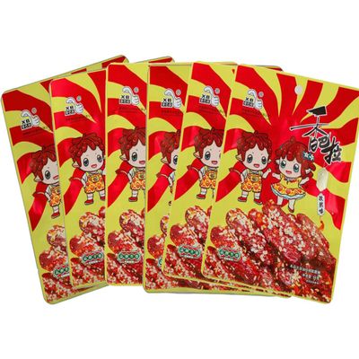 Chinese Food Snacks Vacuum Packaged Xinjiang Beef Jerky Dried Meat 56 g x 6packs