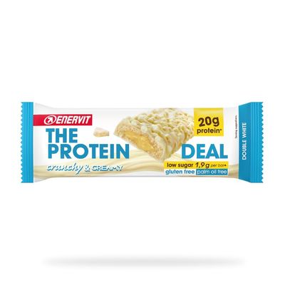 Enervit The Protein Deal Bar (Double White Chocolate, Box of 25 Bars)