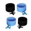 Anti Skid Silicone Cup Holder Temperature Resistance Straw Caps Cup Bottom Sleeve For Drink Lovers Heat Resistant Cup Accessory view 4