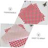 Zerodeko 200sheets Greaseproof Paper for Baking Food Wrap Oil Resistant Air Fryer Liner Baking Paper Pads for Bbq Frying and Food Protection view 3