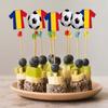 AK Giftshop Romania Football Party Food & Cupcakes Picks Decorations Toppers Euro World Cup (pack of 14) view 4