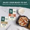 iTz noT jusT Variety Mix Pack 200g(Pack of 14)- Konjac Shirataki Rice, Sticky Rice, Couscous, Udon & Noodles Thai Style, Low Carb, Ready to Eat, Gluten Free, Plant-Based, No Added Preservative view 4