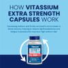 Vitassium Extra Strength Electrolyte Capsules, 750mg of Sodium, Unflavored, 100 Salt Pills (Size 00) view 3