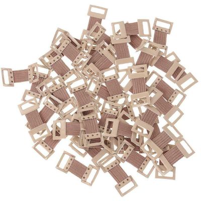 100pcs Elastic Bandage Clips, Stretch Bandage Wrap Clips, Elastic Compression Bandage Wrap Clips, Athletic Sport Support Tape Rolls Clips, Replacement for Compression Crepe Bandages Supplies
