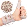 100pcs Elastic Bandage Clips, Stretch Bandage Wrap Clips, Elastic Compression Bandage Wrap Clips, Athletic Sport Support Tape Rolls Clips, Replacement for Compression Crepe Bandages Supplies view 4
