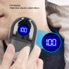 Mini Electric Mini Beard Trimmer for Men Rechargeable USB Portable Pocket Beard Trimmer Face Mustache Stubble Body Grooming Black for Travel view 3