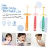 ORFOFE 3pcs Boy Girl's Toothbrush Years Old Boy Girl Toothbrushes Soft Bristles Tooth Brush view 2