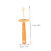 ORFOFE 3pcs Boy Girl's Toothbrush Years Old Boy Girl Toothbrushes Soft Bristles Tooth Brush view 4