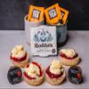 The Gluten Free Cream Tea Hamper  Premium Gift Set 2 Person Deluxe Tea Set Hamper Gifts Includes Fresh Gluten Free Scones, Tea, Jam & Roddas Clotted Cream (1x113g)  Elegant Packaging view 1