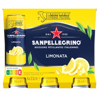 San Pellegrino Limonata Tin 24 x 0.33cl