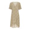 Womens Dresses Formal Black Floral Dress Strapless Waffle Slim Easter Dress mesh Long Sleeve Mini Sheath Dresses for Women 2024 Summer Tops Cross wrap Long midi view 3
