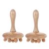 Beaupretty 2pcs Wooden Massage Comb Scalp Massager Hair Caring Comb for Women Handheld Decorative Natural Massager view 1