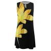 WILLBEST Black Dress for Women t Shirt Dress Satin red Bridal Summer Dresses for Women Summer Shirts Embroidery Resort wear Black one Shoulder Side Slit view 2