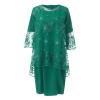 WILLBEST Womens Black Dress Silk Dresses Satin Formal Business Cotton Light Green Dress for Women Womens Resort wear 2024 Western for Women Leopard Print Sleeveless Stripe Knit view 3