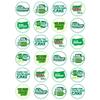24 x Macmillan Cancer Awareness Mix Edible Wafer or Icing Cupcake Topper Fun Charity Party Cake Decorations Perfect For Brownies Cookies Muffins & More! (Premium Icing Sheet) view 1