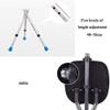 Canes Walking Stick Foldable Walking Crutch LED Light Flat Folding Seat Stick 5 Adjustable Height Levels for Men or Women Disabled and Elderly Mobility Cane with 3 Leg Base Max. 100kg view 3