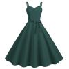 Women Dresses Casual Crochet lace Trim Rib-Knit Sundress Blue Dresses for Women Women's Silk Tunic Tops Boho midi Cocktail for Peplum Knit Ribbed view 4