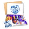 Best Dad Chocolate Gift Hamper - Chocolate Lover Gift Box Hamper - 8 Chocolate Bars - Dad Gift - Dad Thank You Gift - Gifts For Dad - Ultimate Chocolate Gift Box - Dad Birthday Gifts view 1