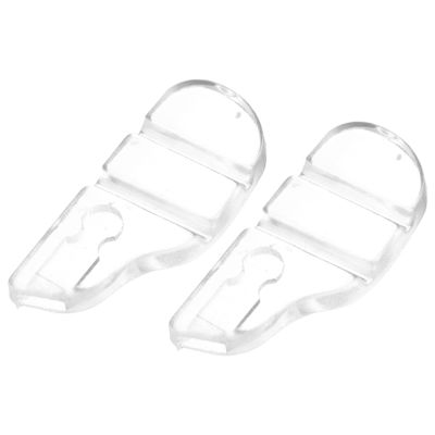 FRCOLOR Ergonomic Pvc Nose Pads for Glasses 1 Pair Reusable Anti-slip Nose Support for Comfortable Eyewear Accessories