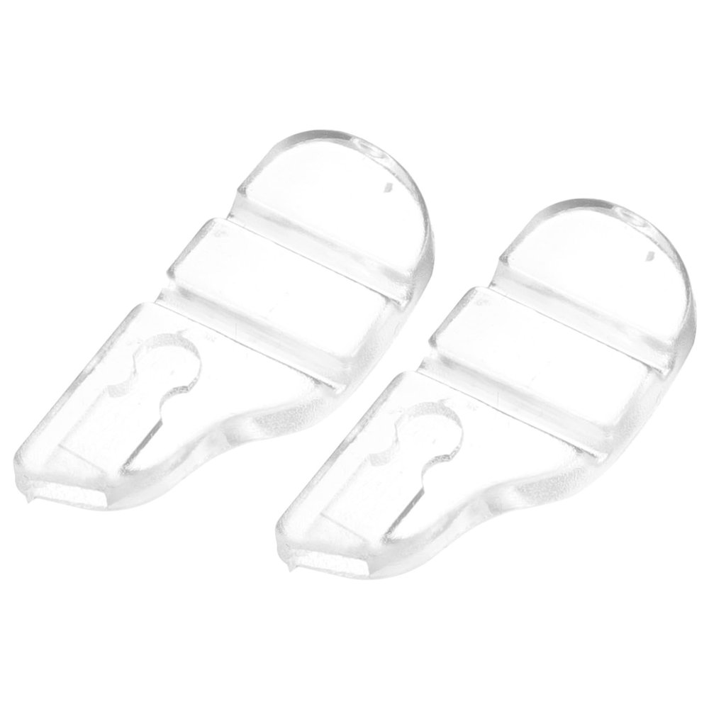 FRCOLOR Ergonomic Pvc Nose Pads for Glasses 1 Pair Reusable Anti-slip Nose Support for Comfortable Eyewear Accessories