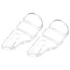 FRCOLOR Ergonomic Pvc Nose Pads for Glasses  1 Pair Reusable Anti-slip Nose Support for Comfortable Eyewear Accessories view 1