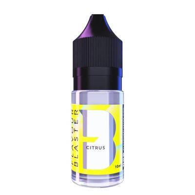 FLAVOUR BLASTER Citrus Aromatic Refill for Cocktail Smoke Bubble Gun - 10ml | Elevate Drinks & Food with Fresh & Sweet Fruit Flavours | 250 Aroma Clouds per Bottle | Vegan, Pure & Natural Ingredients