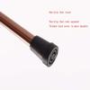 Adjustable Walking Cane,Non-Slip Folding Crutch Ultra Light Portable Elderly Crutch Aluminum Telescopic Ultra Short Cane,Crutches Hello view 3