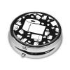 Toilet Paper, Pill Box Round Pill Case for Pocket Or Purse Small Pill Container Travel Pill Organizer view 2