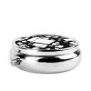 Toilet Paper, Pill Box Round Pill Case for Pocket Or Purse Small Pill Container Travel Pill Organizer view 3