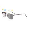 Vepiant Photochromic Bifocal Reading Glasses Men Women Transition Sunglasses UV400 Protection Sun Readers Far and Near Dual-Use Blue Light Blocking Eyeglasses Full Rim Metal Frame Presbyopia Eyewear view 2