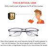 Vepiant Photochromic Bifocal Reading Glasses Men Women Transition Sunglasses UV400 Protection Sun Readers Far and Near Dual-Use Blue Light Blocking Eyeglasses Full Rim Metal Frame Presbyopia Eyewear view 4
